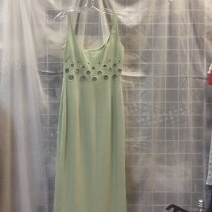 A beautiful green dress